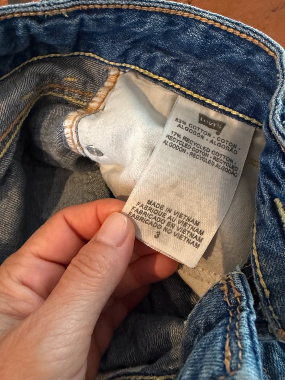 Levi's patchwork shorts - Picture 2 of 4